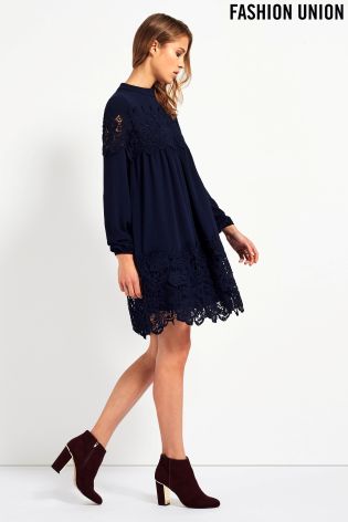 Fashion Union Lace Dress